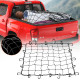 roxmad 5ft cargo net with bed noctilucent for toyota tacoma