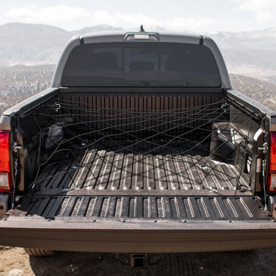 roxmad 5ft cargo net with bed noctilucent for toyota tacoma