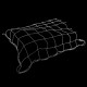 roxmad 5ft cargo net with bed noctilucent for toyota tacoma