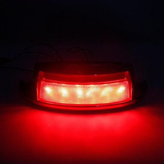 led rear fender tip tail light for 2009+ harley davidson