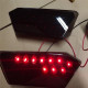 smoked red led tail lights rear break lamp for 14-15 polaris rzr 900