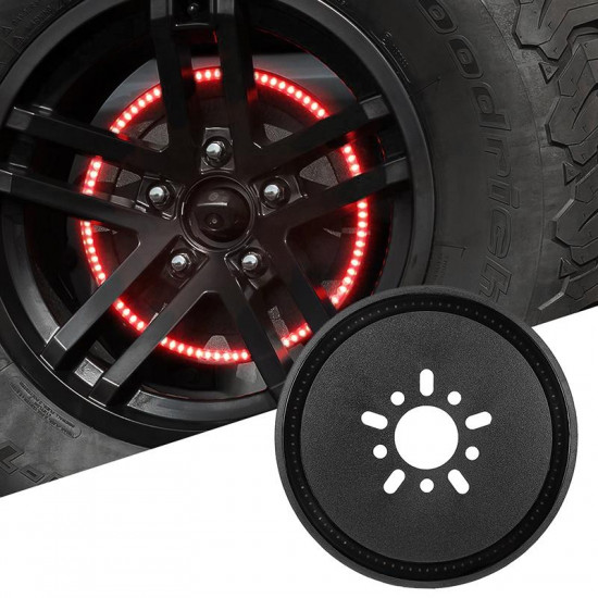 14'' spare tire 3rd third brake light for 2018-later jeep wrangler jl jlu