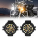 3.25" led combo for harley turn signal lights bulb and rear led brake lights softail road king