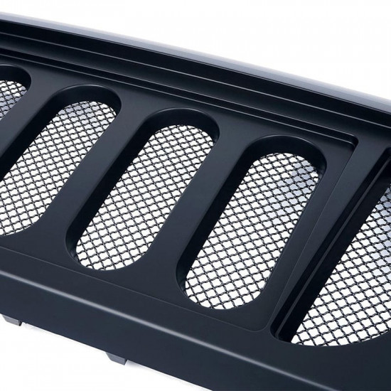 usa only transformer grille with mesh for jeep wrangler 2007-2018