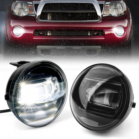 white/yellow led fog lights for 2005-2011 toyota tacoma