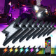 z-style lightning led rgb bluetooth rock lights